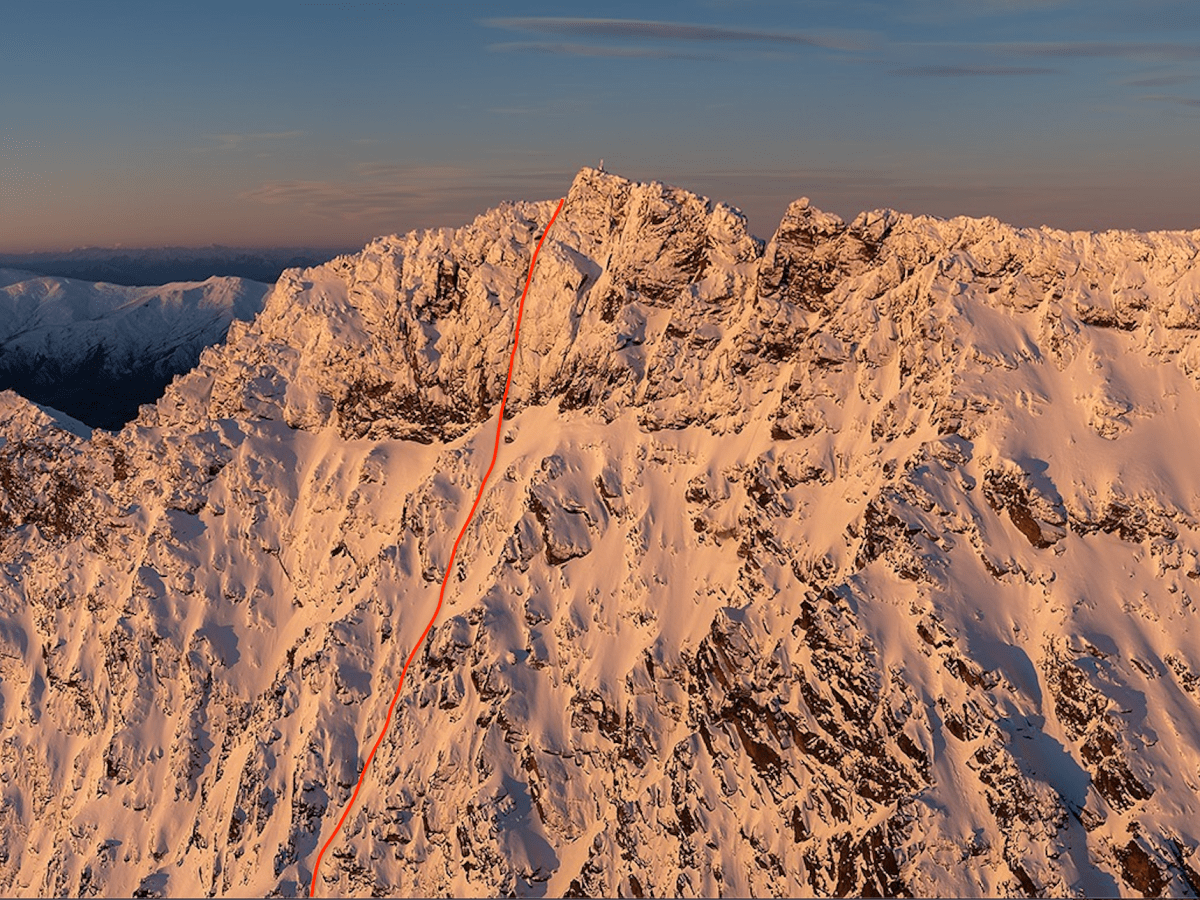 MK Gully, Remarkables West&nbsp;Face